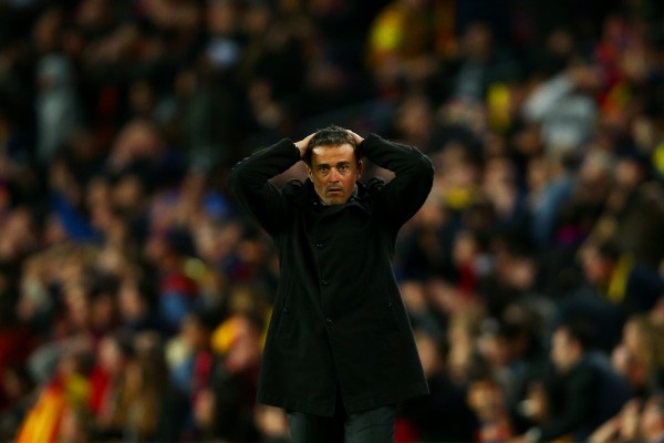 xxxx during the La Liga match between FC Barcelona and Real Madrid CF at Camp Nou on April 2, 2016 in Barcelona, Spain.